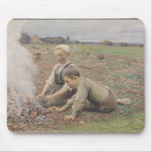Alfombrilla De Ratón Los recolectores de la patata, 1898