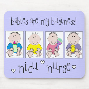 Alfombrilla De Ratón Los regalos "bebés de la ENFERMERA de NICU son mi