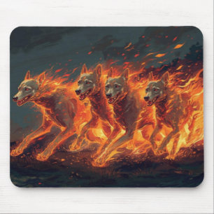Alfombrilla De Ratón Los Sabuesos Del Infierno Están En Marcha