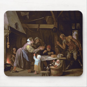 Alfombrilla De Ratón Los sátiros y la familia