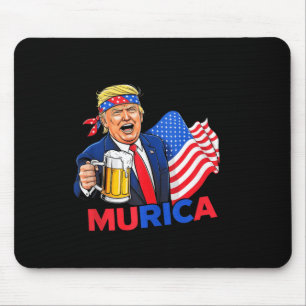 Alfombrilla De Ratón Los Tees divertidos de Trump para beber cerveza ha