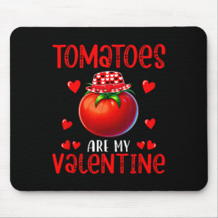 Alfombrilla De Ratón Los Tomates Son Mi Corazón Vegan Cute Vegetado De