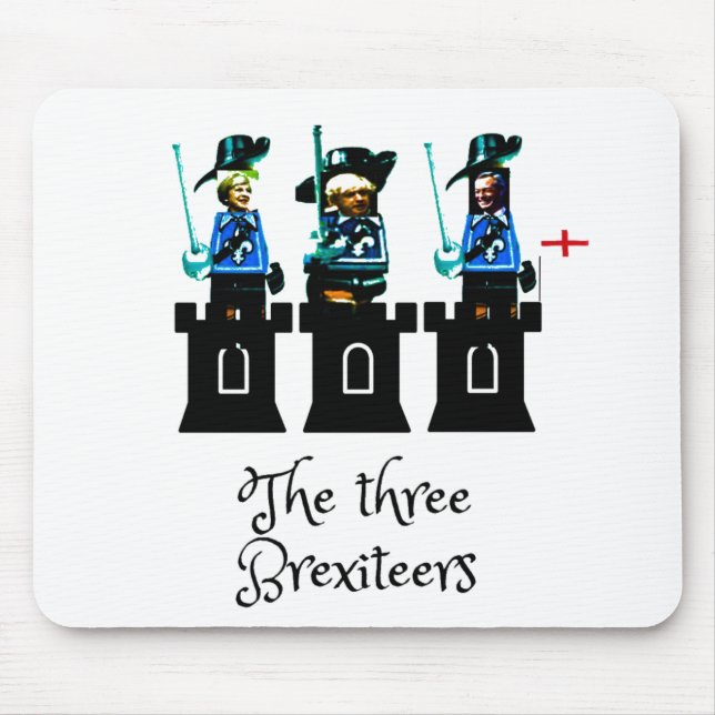 Alfombrilla De Ratón Los tres Brexiteers (Frente)