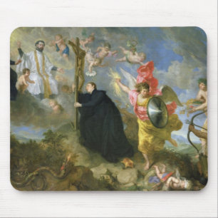 Alfombrilla De Ratón Los votos del santo Aloysius de Gonzaga