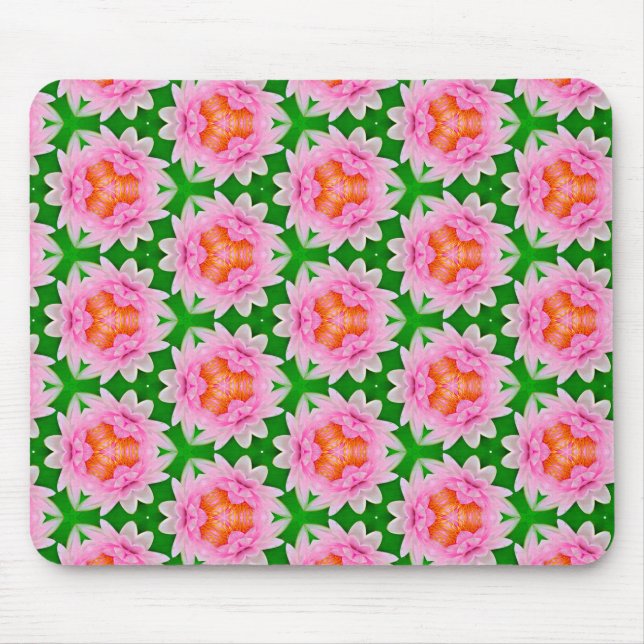 Alfombrilla De Ratón Lotus Resumen Mousepad (Frente)