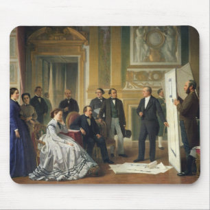 Alfombrilla De Ratón Louis Visconti que presenta los nuevos planes para