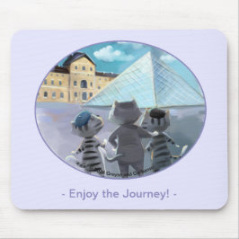 Alfombrilla De Ratón Louvre Mousepad - Disfruta