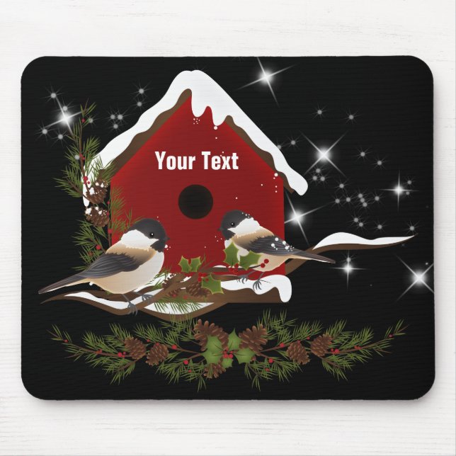 Alfombrilla De Ratón Love Birds Mousepad (Frente)