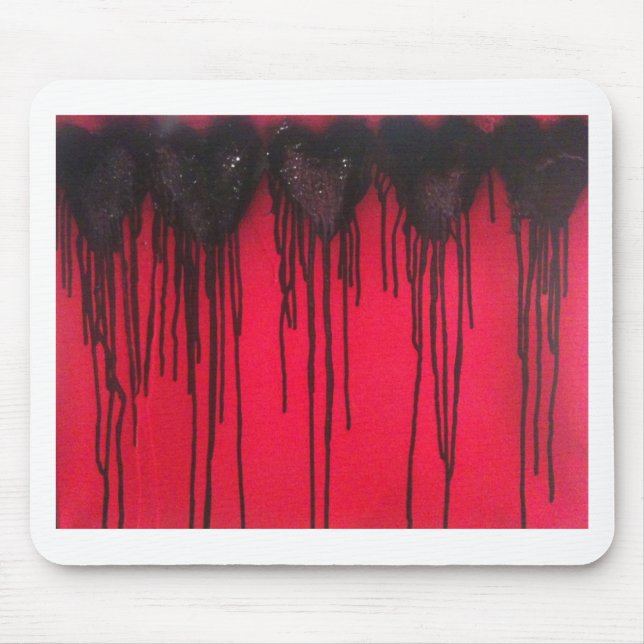Alfombrilla De Ratón Love Bleeds Black (Frente)
