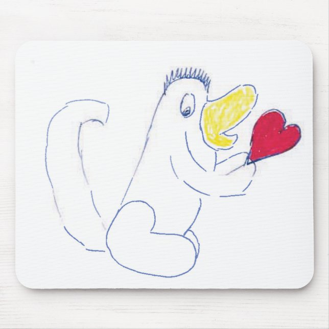 Alfombrilla De Ratón Love Bug Mousepad (Frente)