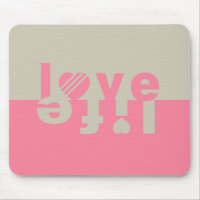 LOVE LIFE mousepad