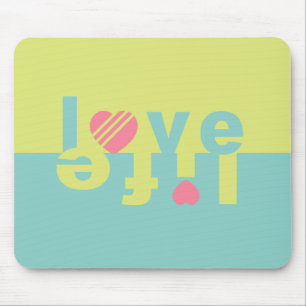 Alfombrilla De Ratón LOVE LIFE mousepad