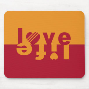 Alfombrilla De Ratón LOVE LIFE mousepad