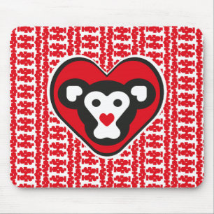 Alfombrilla De Ratón LOVE MONKEY LOVE SPECIAL by Masanser