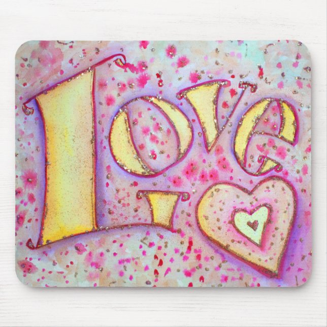 Alfombrilla De Ratón Love Mousepad (Frente)