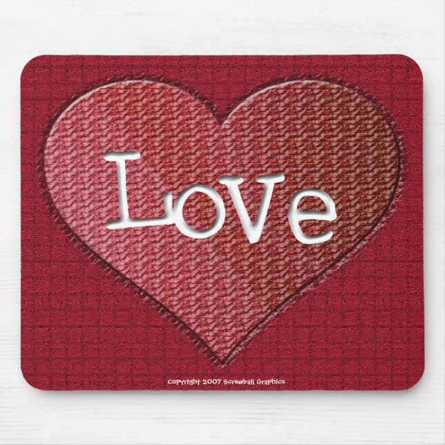 Alfombrilla De Ratón Love Mousepad (Frente)