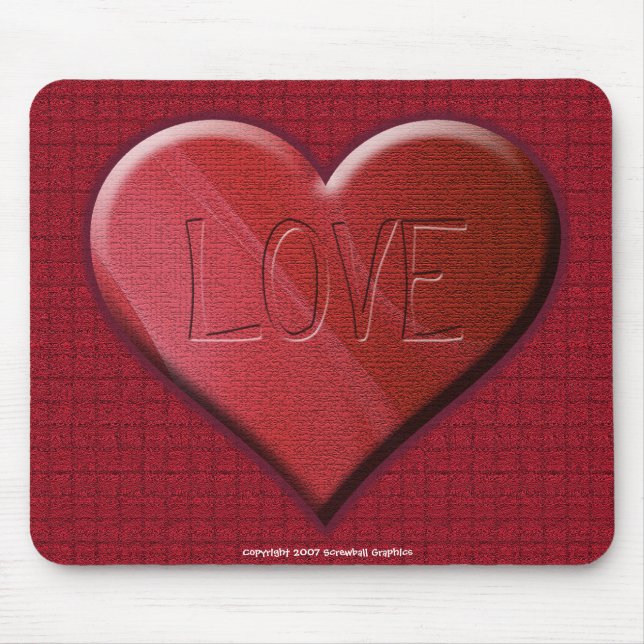 Alfombrilla De Ratón Love Mousepad (Frente)