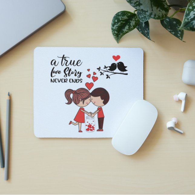 Alfombrilla De Ratón Love Story Mousepad (Subido por el creador)
