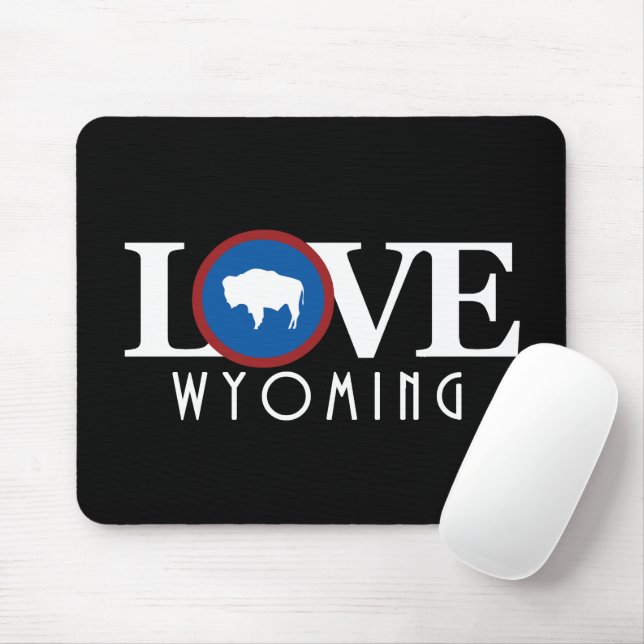 Alfombrilla De Ratón LOVE Wyoming (Con ratón)