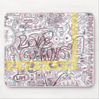 ALFOMBRILLA DE RATÓN LOVECOMMONS マウスパッド
