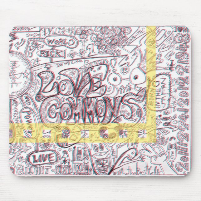 ALFOMBRILLA DE RATÓN LOVECOMMONS　マウスパッド (Frente)