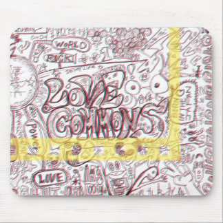 ALFOMBRILLA DE RATÓN LOVECOMMONS マウスパッド