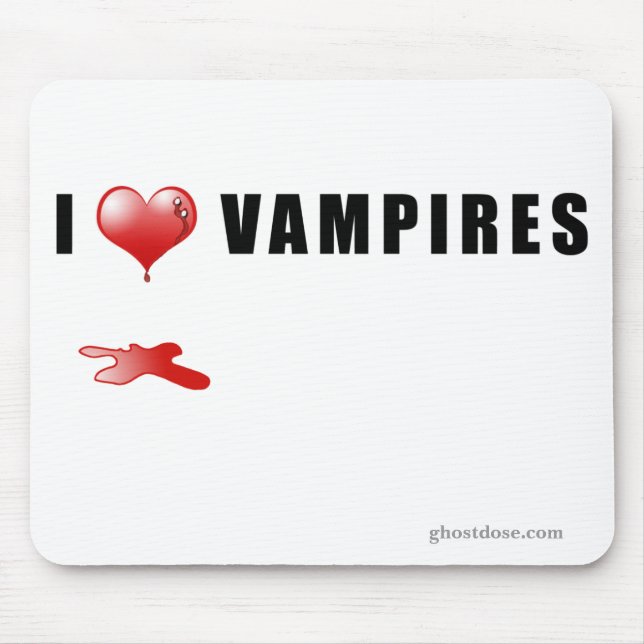 Alfombrilla De Ratón LoveVampires MousePad (Frente)
