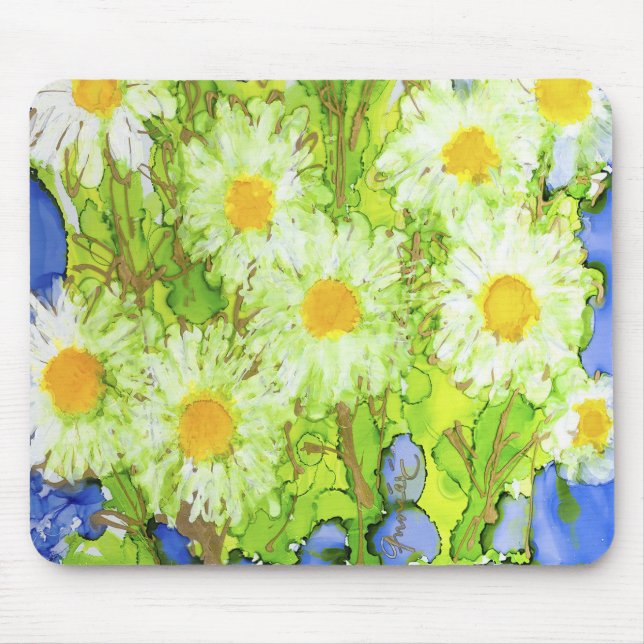 Alfombrilla De Ratón Lovitude Mousepad Happy Daisies (Frente)