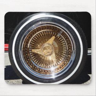 Alfombrilla De Ratón Lowrider Wire Wheels Mouse Pad