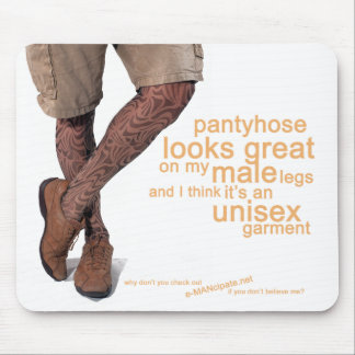Alfombrilla De Ratón Luce increíble del panty en mis piernas masculinas
