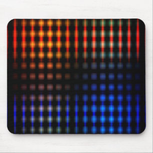 Alfombrilla De Ratón Luces brillantes coloridas