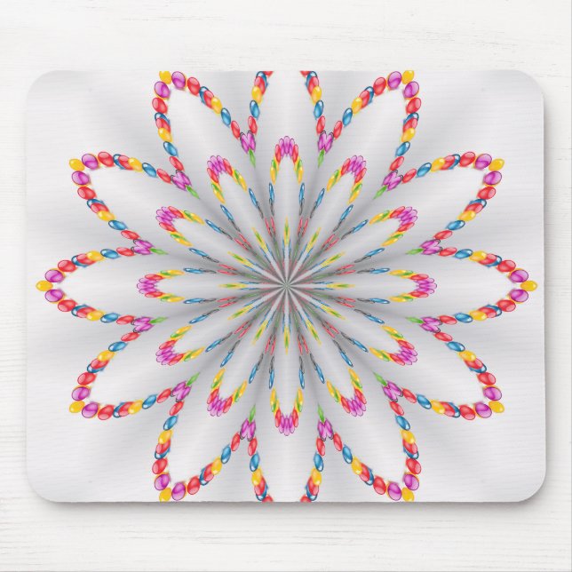 Alfombrilla De Ratón Luces de ciudad (Frente)