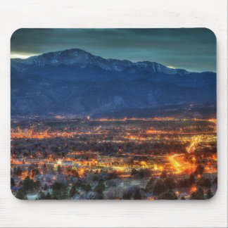 Alfombrilla De Ratón Luces de Colorado Springs