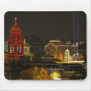Alfombrilla De Ratón Luces de Kansas City Plaza