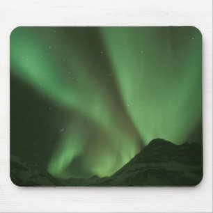 Alfombrilla De Ratón luces del norte, Aurora boreal en las estribacione