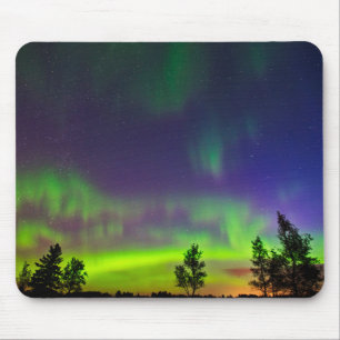 Alfombrilla De Ratón Luces del Norte Manitoba Canadá