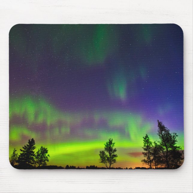 Alfombrilla De Ratón Luces del Norte | Manitoba Canadá (Frente)