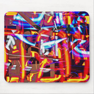 Alfombrilla De Ratón luces destrozadas