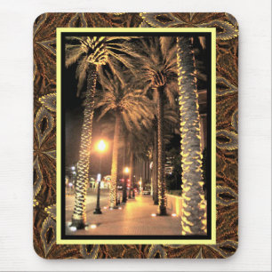 Alfombrilla De Ratón Luces nocturnas de Nueva Orleans-Louisiana