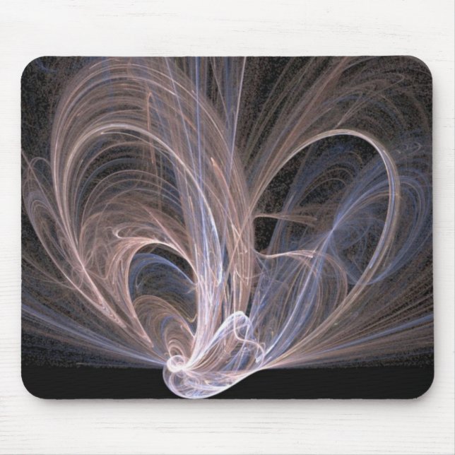 Alfombrilla De Ratón Luces Waves Mousepad (Frente)