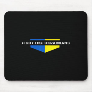 Alfombrilla De Ratón Lucha como ucranianos ucraniano Zelensky Ucrania I
