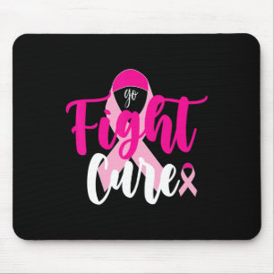 Alfombrilla De Ratón Lucha contra la Cura Cinta Rosa Conciencia sobre e