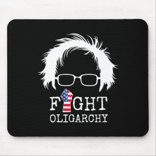 Alfombrilla De Ratón Lucha Contra La Oligarquía Sanders Y Aoc Libertad 
