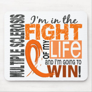 Alfombrilla De Ratón Lucha de mi esclerosis múltiple de la vida