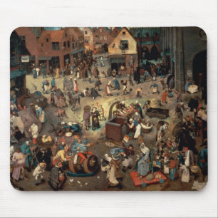 Alfombrilla De Ratón Lucha entre el carnaval y prestada, 1559