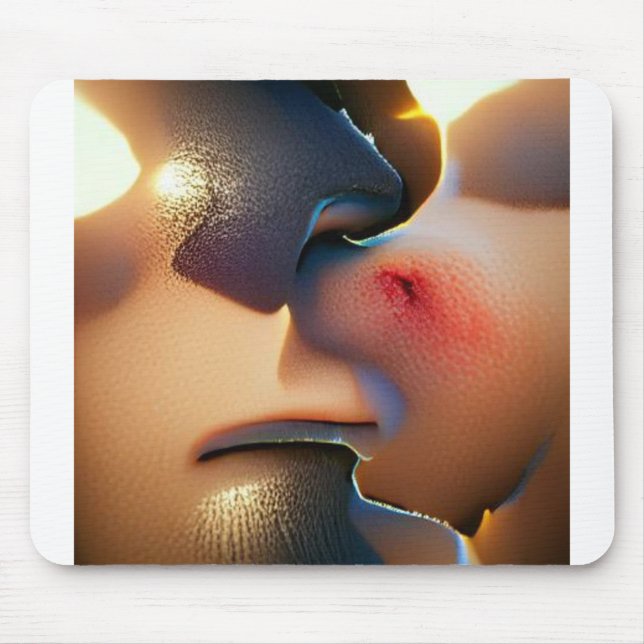 Alfombrilla De Ratón Lucha estúpida (Frente)