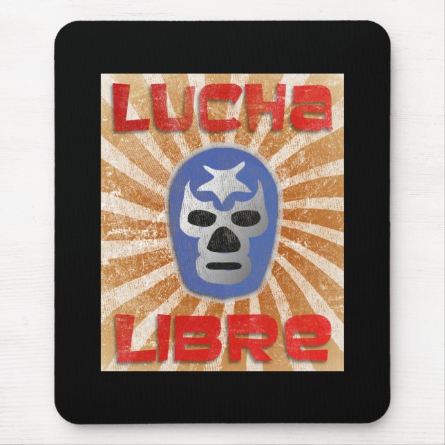 Alfombrilla De Ratón Lucha mexicana de Lucha Libre (Frente)