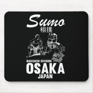 Alfombrilla De Ratón Luchador de Sumo Humorístico Judo Osaka Japón Luch