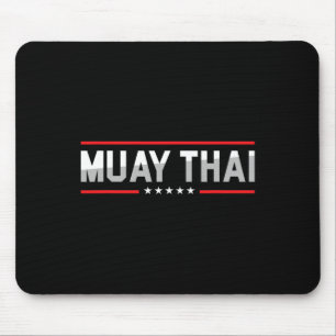 Alfombrilla De Ratón Luchador Muay Thai Deportes Mma Tailandia Boxeo Ma