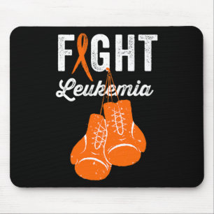 Alfombrilla De Ratón Luchar contra la leucemia Guerrero Concienciación 